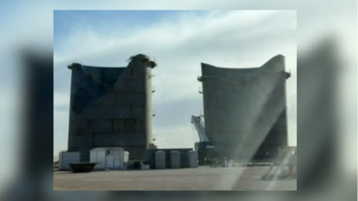 Tanques en Punta Colorada sufrieron daños severos tras el temporal de viento