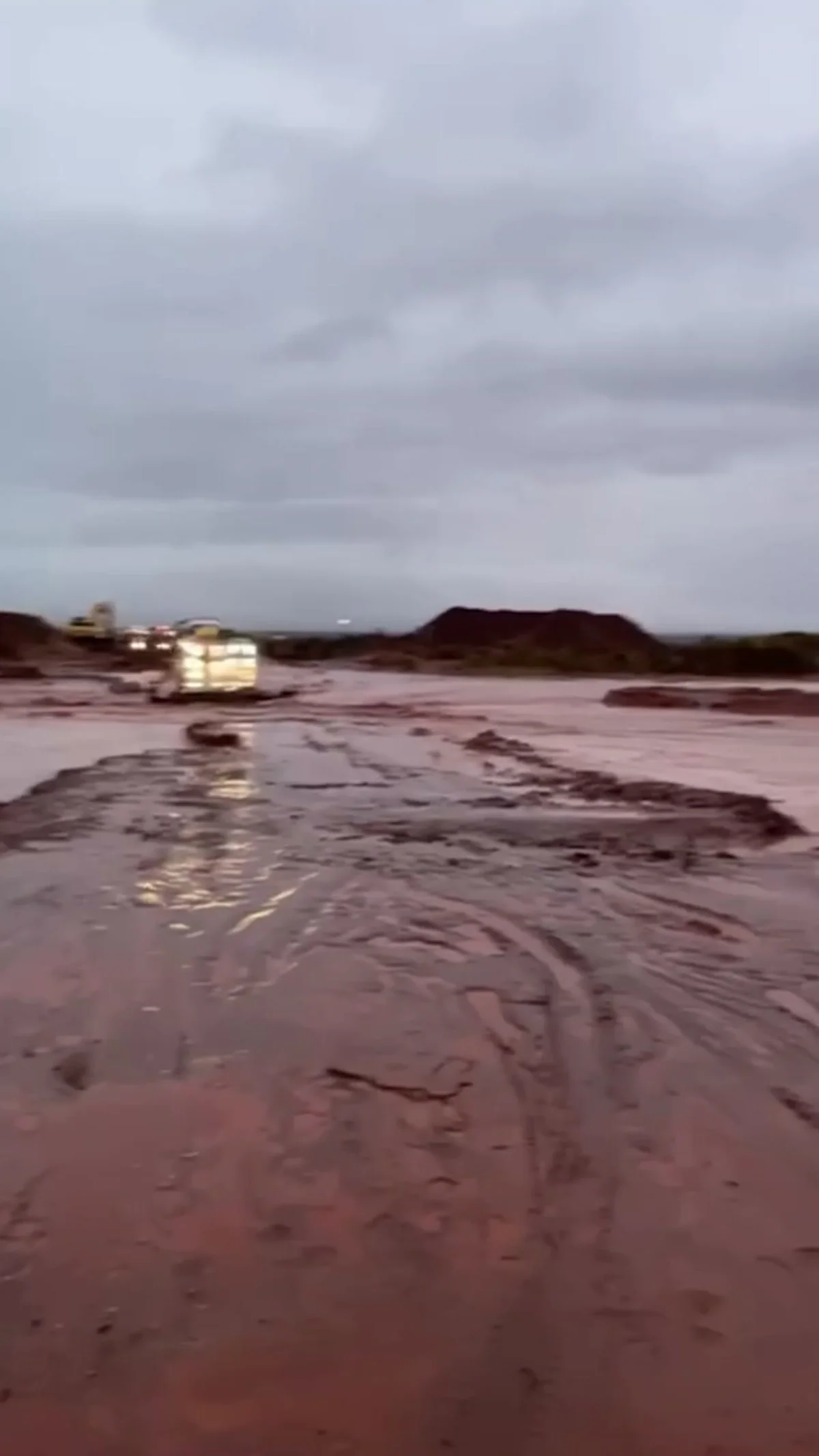 Temporal en Neuquén: caminos de Vaca Muerta severamente dañados
