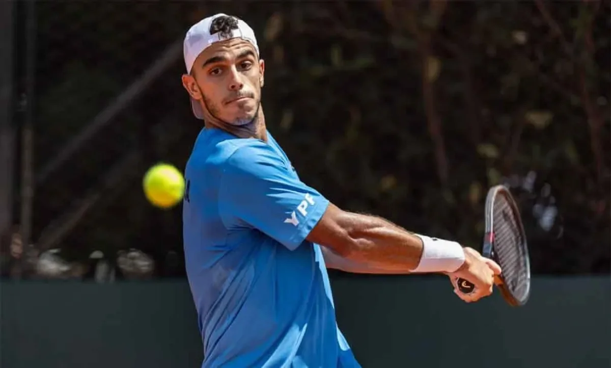 Tenistas argentinos se preparan para la serie de Copa Davis en el Ruca Che de Neuquén