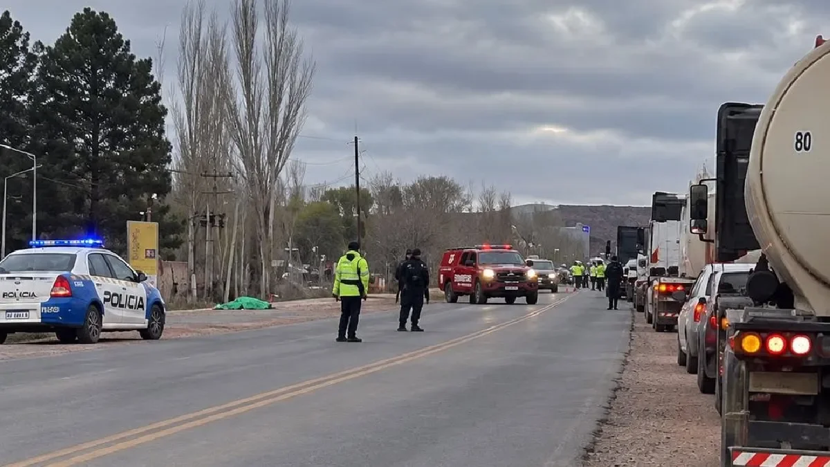 Tragedia en Añelo: fallece un hombre tras ser atropellado en la Ruta 17