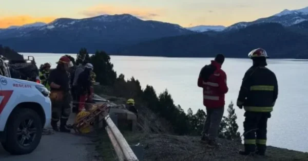 Tragedia en el lago Lácar: fallece Cristian Coliluan tras caer al agua