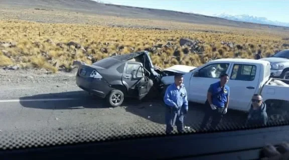Tragedia en la ruta 40: tres muertos tras choque frontal