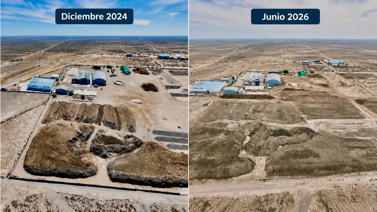 Transformación ambiental: resultados de la remediación de residuos petroleros en Comarsa
