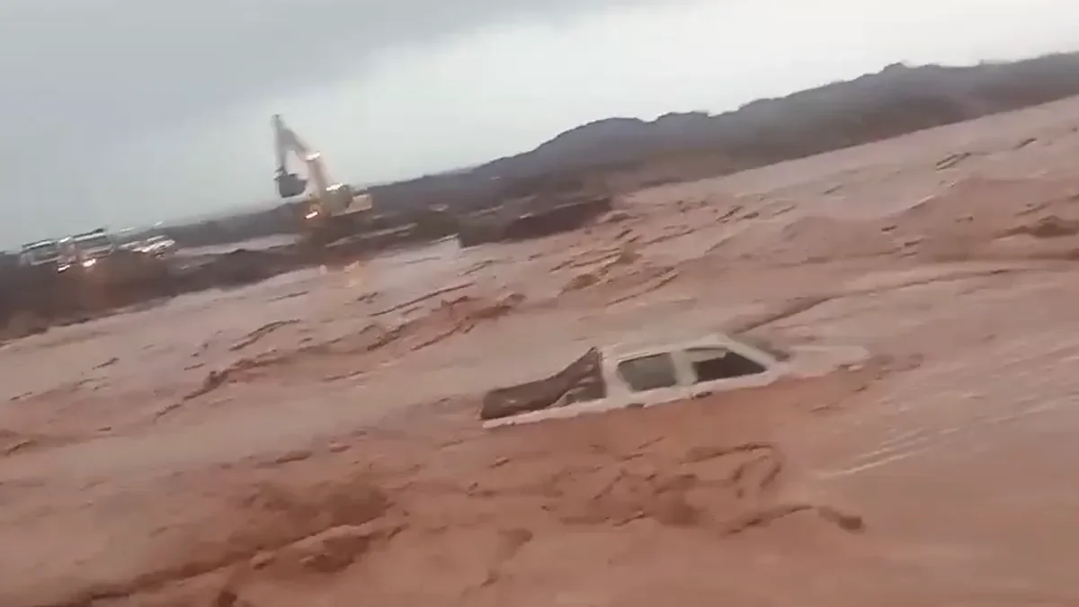 Tránsito complicado en Vaca Muerta: puente Carranza sufre daños por las lluvias