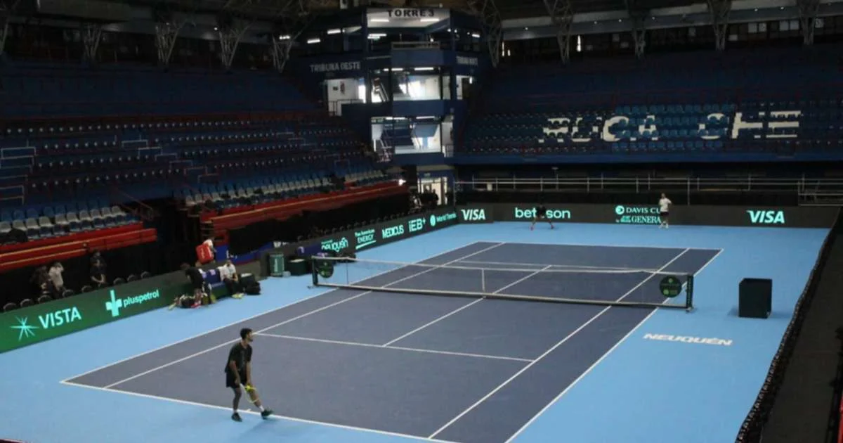 Turquía se entrena en Neuquén para enfrentar a Argentina en la Copa Davis