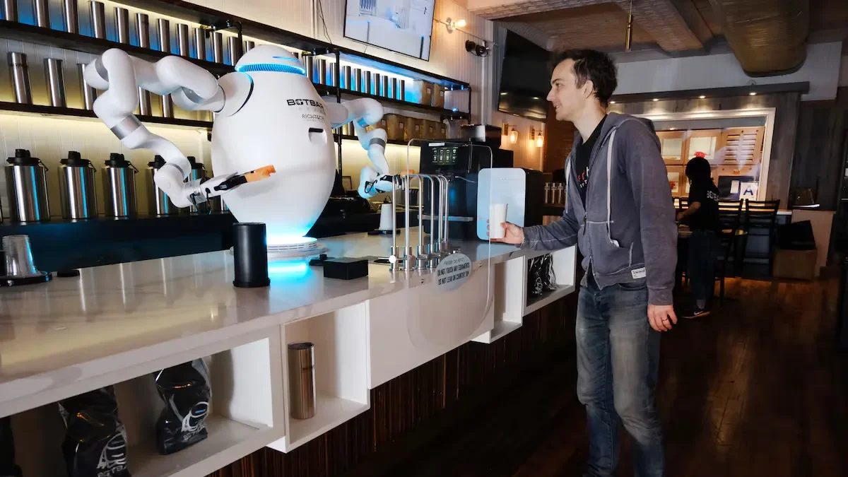 Un bar a cargo de una Inteligencia Artificial enfrenta insólitos problemas en su gestión