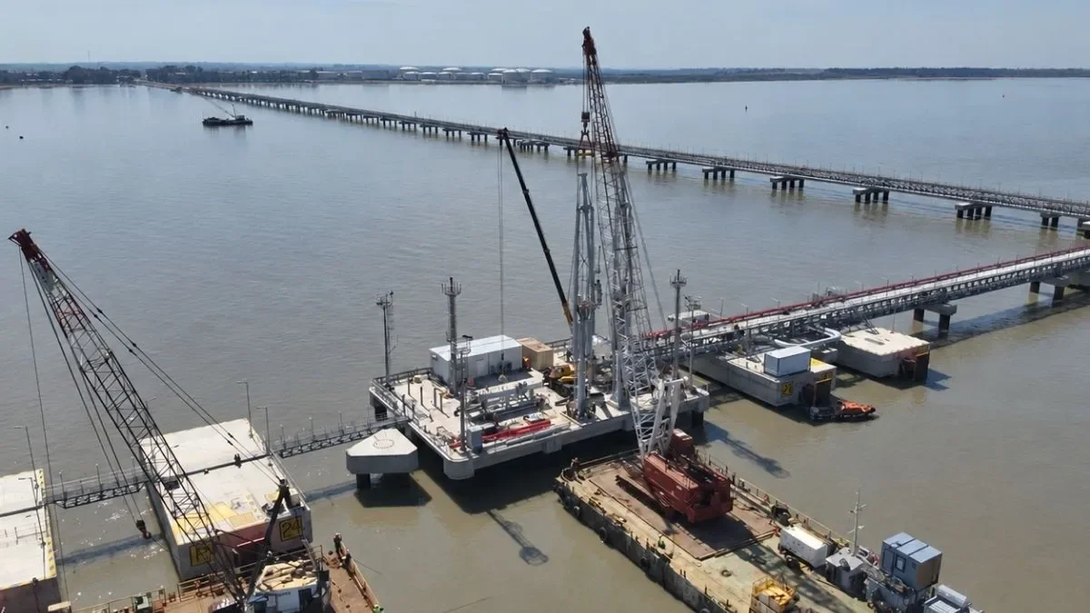 Vaca Muerta avanza con la nueva infraestructura en Puerto Rosales