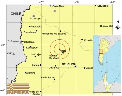 Vaca Muerta experimenta sismo de 3,5 grados: preocupaciones entre los trabajadores del sector