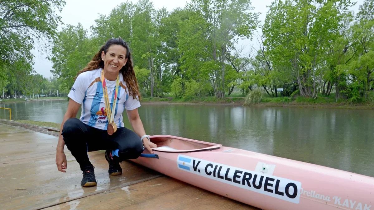 Valeria Cilleruelo: de las aguas del Limay a la cima del mundo en remo