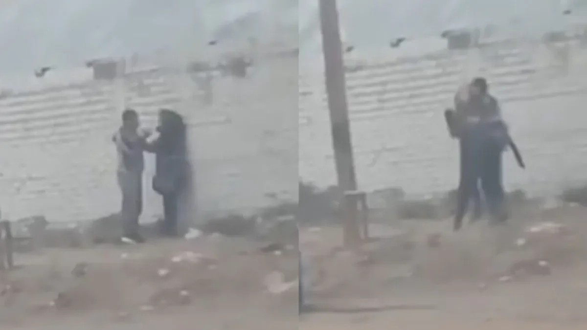 Vecinos intervienen en ataque violento tras grabar el incidente en la calle