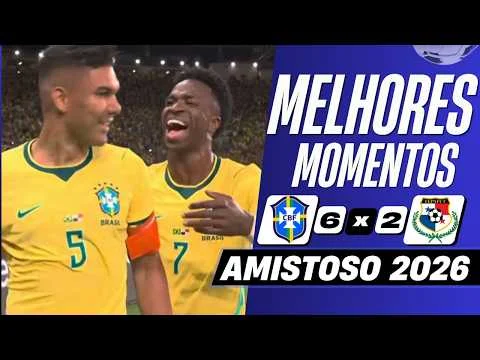 Video, goles y mejores jugadas: Brasil vs. Panamá (6-2), por amistoso internacional - Depor